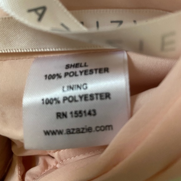 Azazie Bridesmaid Dress (Style: Jane, Color: Pearl Pink) - Picture 5 of 7